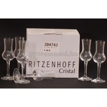 Pálinkás pohár 6db Ritzenhoff Cristal - 1 -  Pálinkás pohár - flaska